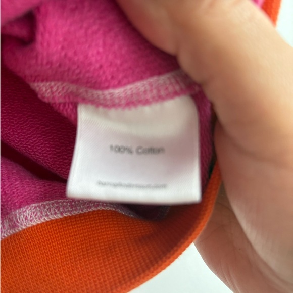 Hanna Andersson Colorblock Zipup Hoodie Sz 3 - Picture 3 of 7